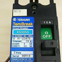 寺崎電気 TemBreak XS30NS 10A 50-60Hz ☆04_画像4