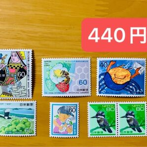 ⑦日本郵便 記念切手 コレクション 7枚まとめ売り 未使用