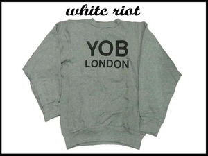 新品 クァエットライオット UK英国　quite riot Ｌｏｎｄｏｎ YOB　LONDON 90代コレクタ品 ★ L