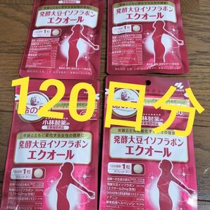 小林製薬 発酵大豆イソフラボン エクオール 30日分 命の母 4袋
