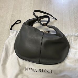 ニナリッチ ハンドバッグ kuti ラムスキン レディース 未使用品 ワンハンドル レザー ハンドバッグ