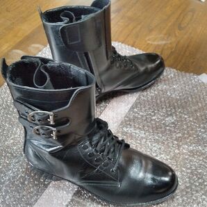 警察機動隊 出動靴 27 3E 安全靴 警備靴 警察 EEE