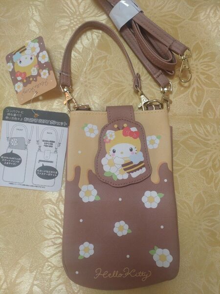 ハローキティ スマホショルダー おでかけ2wayポシェット サンリオ バッグ