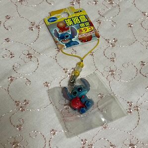 淡路島限定 ディズニー スティッチ 赤タコ ビーズストラップ