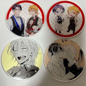 ルビーレッドを噛み砕く コラボ エモ カフェ アクリル コースター アクリルコースター 朔ヒロ