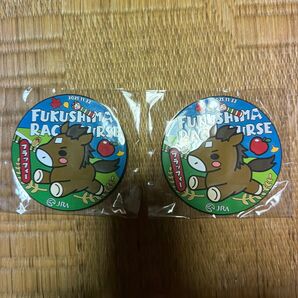 JRA 福島競馬場 オリジナルラバーコースター 2個セット