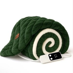 電気毛布 ひざ掛け 電気ブランケット 5段温度調節 切タイマー 丸洗い可能