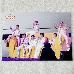 【公式品】BTS PERMISSION TO DANCE ON STAGE in THE US ユニバ購入特典2Lブロマイド