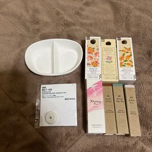 お香、アロマオイル セット売り
