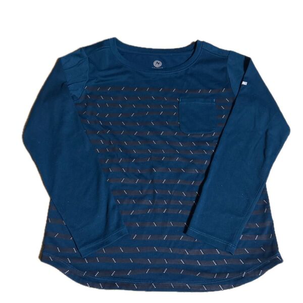 marmot マーモット 吸水速乾 クルーネック ロンT カットソー 長袖 Sサイズ ボーダー