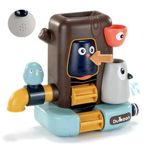 2020 bathroom toy pipe line water spray shower game bathroom Kids toy ( color : Bird)