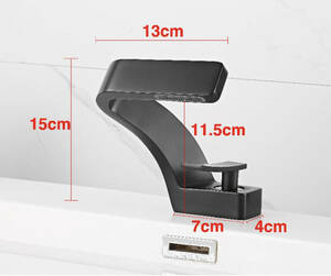  bathroom. face washing pcs. faucet black sink tap single hole water tap ( color :5 color )
