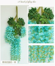 造花藤フラワーbracketplantストリング植物ホーム壁の装飾用 　飾り付け_画像3