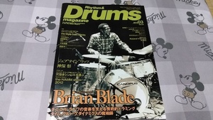 雑誌☆リズム＆ドラムマガジン☆2012/3☆特集=Brian Blade