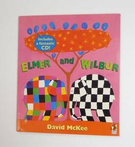 [ English ]CD attaching * L ma-. Wilbur *... L ma-* David * Mackie *Elmer And Wilbur*David McKee* foreign book picture book [3]