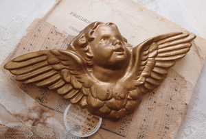 * ангел Angel орнамент полимер латунь цвет 