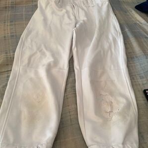 野球パンツ 白 160