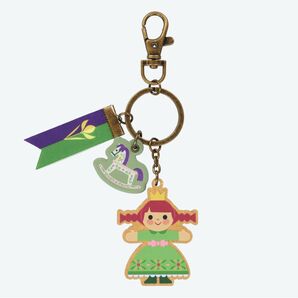 ディズニーシー ファンタジースプリングス アナと雪の女王 キーチェーン アナ