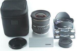 し19★上質美品 超広角レンズ★ NIKON用 SIGMA AF 10-20mm F4-5.6 EX DC HSM シグマ ニコン Fマウント 063316829