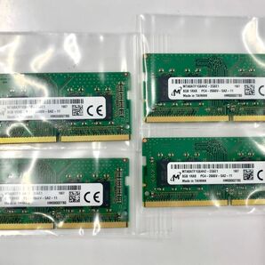Micron 32GB(8GBx4枚) DDR4 PC4-2666V SODIMM ノートPC等用メモリ