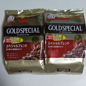 UCC GOLD SPECIAL スペシャルブレンド 増量タイプ! 240g+20g(粉) 2個セット