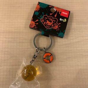 スプラトゥーン サーモンラン 金イクラキーホルダー 新品