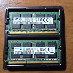 SAMSUNG メモリー 4GB 2Rx8 PC3L-12800S DDR3L 2個セット