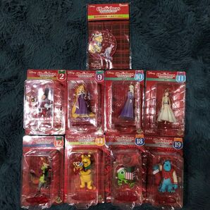 ディズニー クリスマスオーナメント 2025 8個セット ミッキー ラプンツェル エルサ アナ ニック プーさん マイク サリー