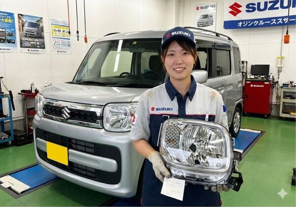 スズキ 純正スペーシア<MK53S> 右ヘッドライト35120-79RO2 P31400-24008462