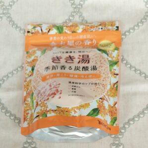 きき湯 季節香る炭酸湯 金木犀の香り 360g