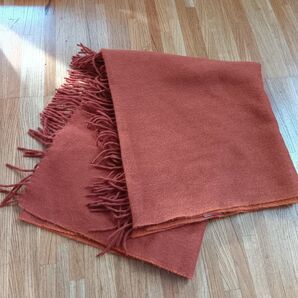 ㈱良品計画 無印良品 新品未使用 100%wool ストール、ひざ掛け