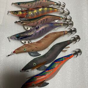 実績エギ エギ猿 スーパーシャローなど7本セット