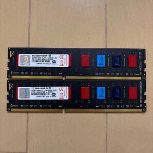 DDR3-1600 PC3-12800 16GB(8GB×2) DIMM TC38G16D811 デスクトップPC用メモリ