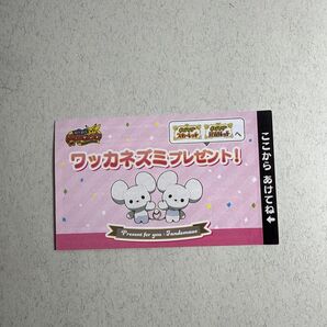 【配布終了】ワッカネズミ ポケモンセンター シリアルコード わくわくおたんじょうび 誕生日