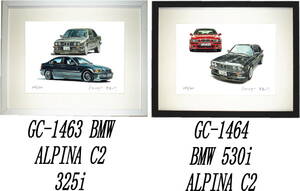 GC-1463 BMW ALPINA C2/325i*GC-1464 BMW 530i/ALPINA C2 ограниченая версия .300 часть автограф автограф иметь рамка settled * автор flat правый .. желающий номер . выберите пожалуйста 