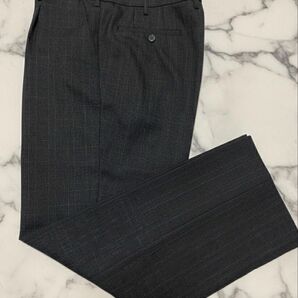 トンボ 学生服 メンズ スラックス パンツ グレー ビジネス カジュアル