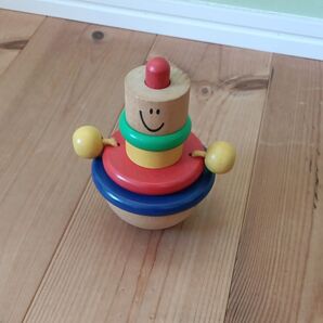 セレクタ社 木製おもちゃ ゆらゆらバリー 起き上がり小法師 知育玩具 ドイツ製