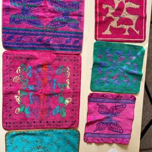 横浜nana 花柄ハンカチ8 枚