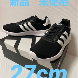 27cmアディダスadidasライトレーサー3.0 ランニングギャラクシー7