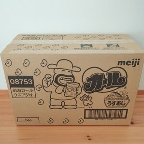 残り1箱!! 西日本限定 明治 カール うすあじ 68g 10袋入り