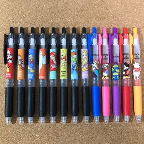 ディズニー サラサクリップボールペン 13本セット