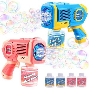 【美品】EagleStone シャボン玉 電動 バブルガン 2個セット