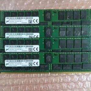 サーバー用メモリーMicron PC4-2400T 128GB( 32GB×4枚)