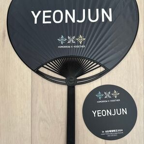 TXT お台場冒険王2024 うちわ コースター ヨンジュン