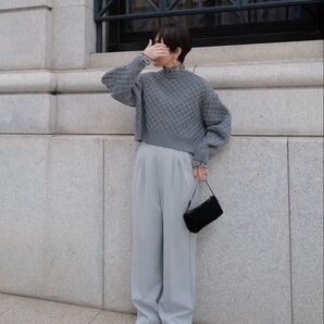 machatt マチャット ラムズウールローゲージニット