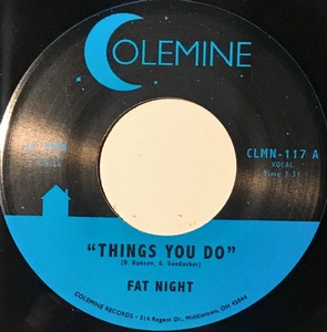 [試聴]現行サイケFUNK45s Fat Night // Things You Do / Instrumental [EP]2013年ディープ ファンク CLMN117psychedelicソウルsoul 7