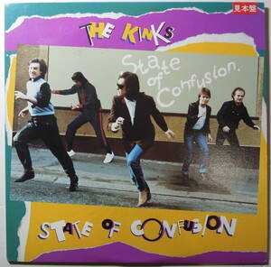 The Kinks・State Of Confusion　Jp. LP sample White Label