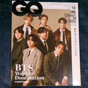 GQ JAPAN 2020年10月号 BTS 初登場 "CHANGE IS GOOD"