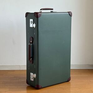 BF割引 グローブトロッター キャリーケース トランク ダークグリーン 鍵付き
