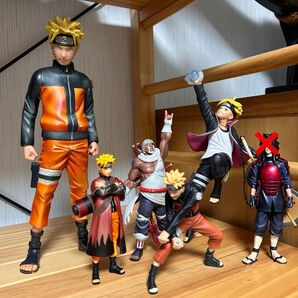 ナルト フィギュア6体セット ナルト.ボルト.ビー.サスケ追加 マダラ売り切れ